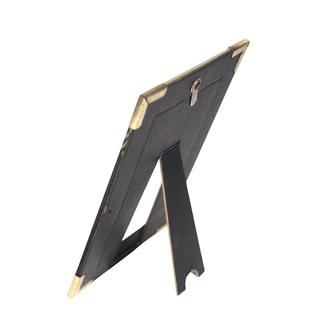 1930s Art Deco Reverse Painted Glass Picture Frame, Circa 1930's For Sale - Image 5 of 8