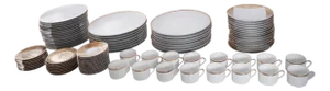 Bernardaud Feuille d'Or 16 Person Dinner Service - 96pcs Total