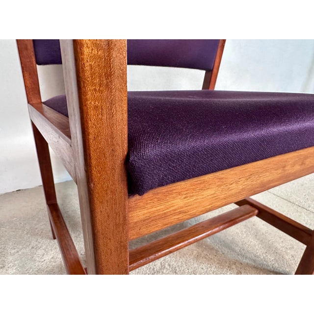 Mid-Century Modern Model BM73 Armchair in Teak by Børge Mogensen for Fredericia, Denmark, 1950s For Sale - Image 3 of 15