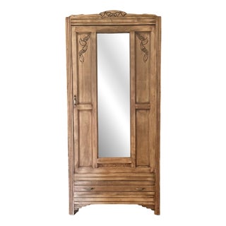 Art Deco Parisian Wardrobe, 1920s For Sale