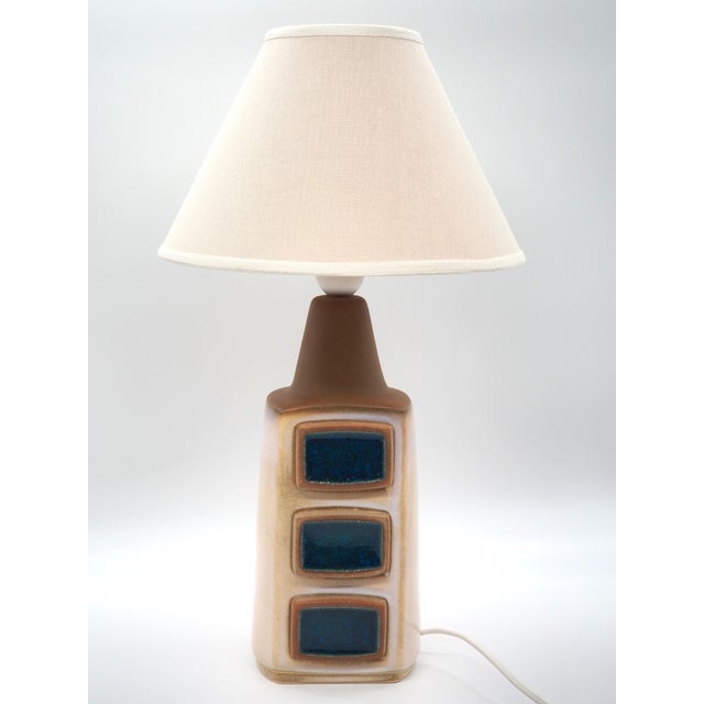 Vintage Stoneware Table Lamp for Söholm, Denmark, 1960s For Sale - Image 11 of 11