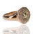 14k Rose gold ring set with one rose cut diamond weighing approximately 1.00 carats and 68 round diamonds diamond weighing...