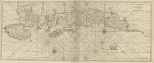 Antique Map of the Moluccas or the Famed Spice Islands of Indonesia, 1724