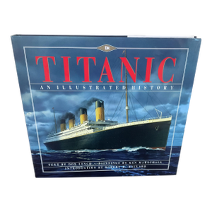 Titanic: An Illustrated History Coffee Table Book Signed by the Author and Artist