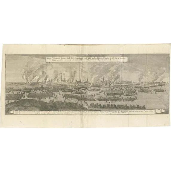 Paper A Panoramic Perspective, 1677, Paper For Sale - Image 7 of 7