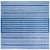 Doris Leslie Blau Dhurrie Mid-Century Blue With Navy Blue Flatweave Cotton Rug For Sale