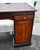 Transitional Vtg. Ethan Allen "Impressions" Black & Cherry Home Office Desk For Sale - Image 3 of 13