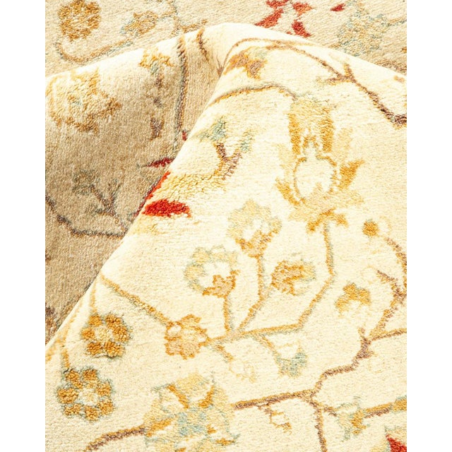 Textile Mogul Collection Hand-Knotted Area Rug - Ivory 8' 1" x 10' 0" For Sale - Image 7 of 9