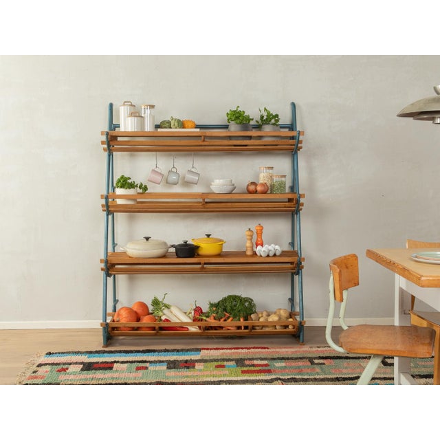 Mid-Century Modern Upcycled Kitchen Shelf, 1950s For Sale - Image 3 of 7