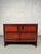 Refined mid-century nightstand crafted in rosewood and manufactured by Glenn of California. Features clean lines, rich...