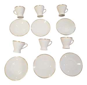 Six Rosenthal Continental Cups and Saucers