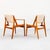 Wood 1960s Restored Arne Vodder Ella Dining Chairs in Teak & Edelman Leather, Danish Mid Century Modern For Sale - Image 7 of 14