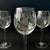 A refined set of five vintage wine glasses by Toscany in the rare TOY57 pattern. Hand-blown in Romania and beautifully...