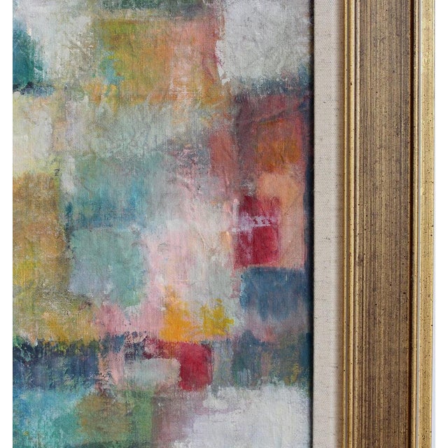 Florentine School Artist, Abstraction in Colour, 1980s-1990s, Acrylic on Canvas, Framed For Sale - Image 13 of 15