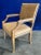 Wire Brushed Finish on Rift Oak. Inside Back & Seat Upholstered in The Ranch Collection. Outside Back Upholstered in...