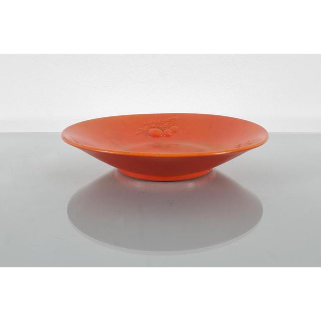 Coppa Aurum Centerpiece in Glazed Ceramic attributed to G. Andlovitz for Lavenia, Italy, 1930s For Sale - Image 3 of 12