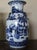 Chinese Pair of Blue & White Chinese Porcelain Figural Scenic Vases W/ Doyle Provenance For Sale - Image 3 of 8