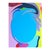 Contemporary Emmanuel Araujo "Robin's Pool" Contemporary Colorful Geometric Hard-Edge Abstract Painting, 2023 For Sale - Image 3 of 10