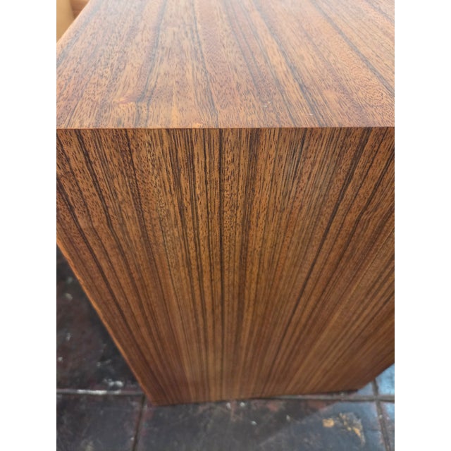 Mid Century Modern Pair Nightstands Drexel "Composite" Line 1960 Barney Flagg Designer For Sale - Image 9 of 9