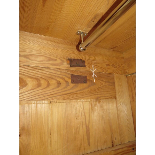 Antique Pine Knockdown Wardrobe, 1890s For Sale - Image 10 of 18