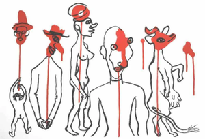Calder Original Lithograph DM06156d Derriere Le Miroir 1966