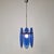 Blue Glass Pendant from Veca, Italy, 1970s For Sale - Image 13 of 18