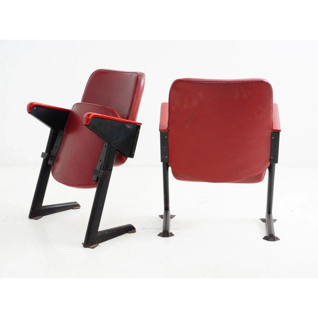 Italian LV8 Cinema Chair by Gastone Rinaldi for Rima, 1950 For Sale - Image 3 of 10