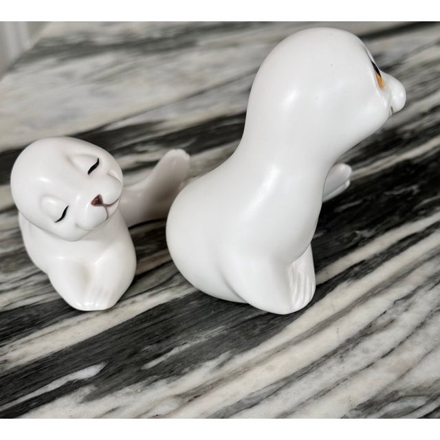 Late 20th Century Vintage Oxford Maritime Seal Figures - A Pair For Sale - Image 5 of 18