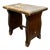 Primitive American Wood Stool, Bench For Sale