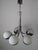 Chrome Chandelier with Crystal Spheres from Stilnovo, Italy, 1960s For Sale - Image 6 of 11