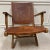 Ecuadorian Mid-Century Stamped Leather Folding Arm Chair For Sale - Image 13 of 13