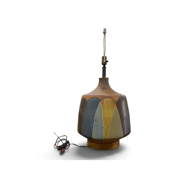 David Cressey Terracotta Table Lamp For Sale - Image 12 of 13