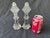 Vintage Cut Crystal Salt & Pepper Pedestal Shakers a Pair For Sale - Image 12 of 16