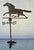 Exceptional 19th-century American copper running horse weathervane with its original removable cast iron stand, circa...