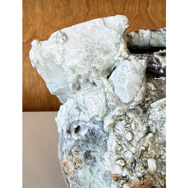 Contemporary Ceramic Moon Jar by Akiko Hirai For Sale - Image 11 of 18
