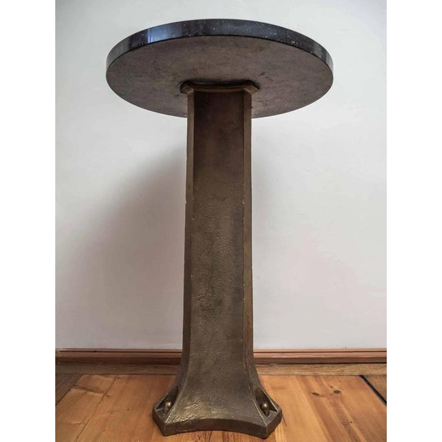 Stone Small Steam Locomotive Pedestal For Sale - Image 7 of 10