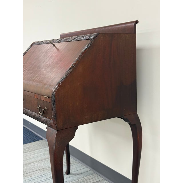 Antique Mahogany Secretary Desk For Sale In Saint Louis - Image 6 of 9