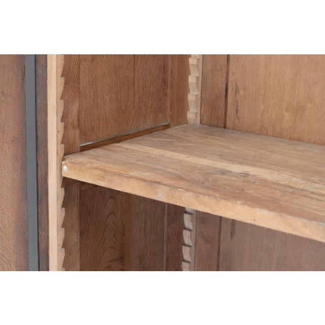 Art Deco Oak Cabinet, 1940s For Sale - Image 10 of 13