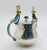 1960s Los Castillo Taxco Bird of Paradise Creamer & Sugar W Malachite Lapis - a Pair For Sale - Image 15 of 18