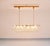 58 Zeppelin Chandelier in Crystal and Brass by J. T. Kalmar for Kalmar, Vienna, Austria, 1950s For Sale - Image 3 of 18