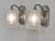 Art Deco Pair of 1930s Hettier Vincent French Art Deco Tulip Glass Wall Sconces - 2 Pairs Available For Sale - Image 3 of 13