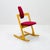 Vintage Teak Pendulum Balance Chair by Peter Opsvik for Stokke, Norway, 1980s For Sale - Image 6 of 11
