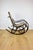 Wood Rocking Chair on Runners, 1970s For Sale - Image 7 of 15