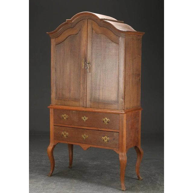 Swedish Two-Part Cupboard, 1700s For Sale - Image 5 of 5