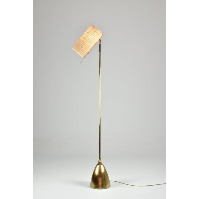 De-Light F2 Floor Lamp in Brass by Jonathan Amar Studio For Sale - Image 9 of 13