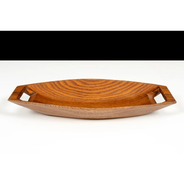 Brown Collection of Wood Serving Pieces For Sale - Image 8 of 13