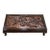 Mid 20th Century Asian Hand-Carved Solid Teak Coffee Table - Glass Top, For Sale