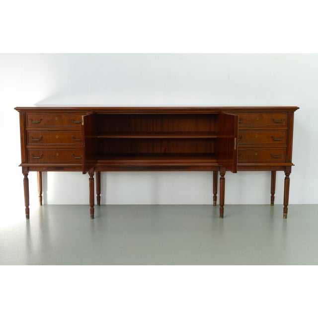 Danish Hepplewhite Mahogany Sideboard from Farre Møbelfabrik, 1970s For Sale - Image 14 of 18