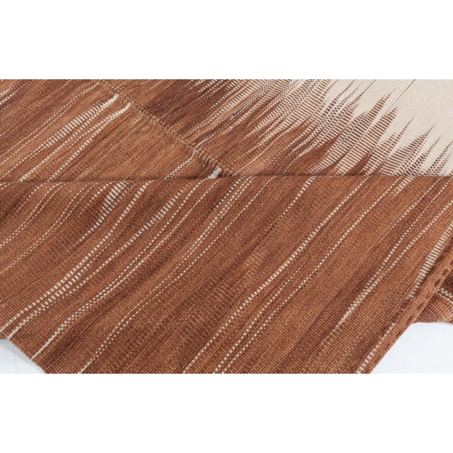 Textile Contemporary Honaz Turkish Modernist Kilim Rug by Doris Leslie Blau For Sale - Image 7 of 9