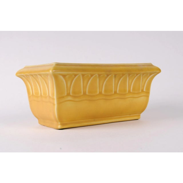Rookwood Pottery Rare Rookwood Planter, Yellow For Sale - Image 4 of 7
